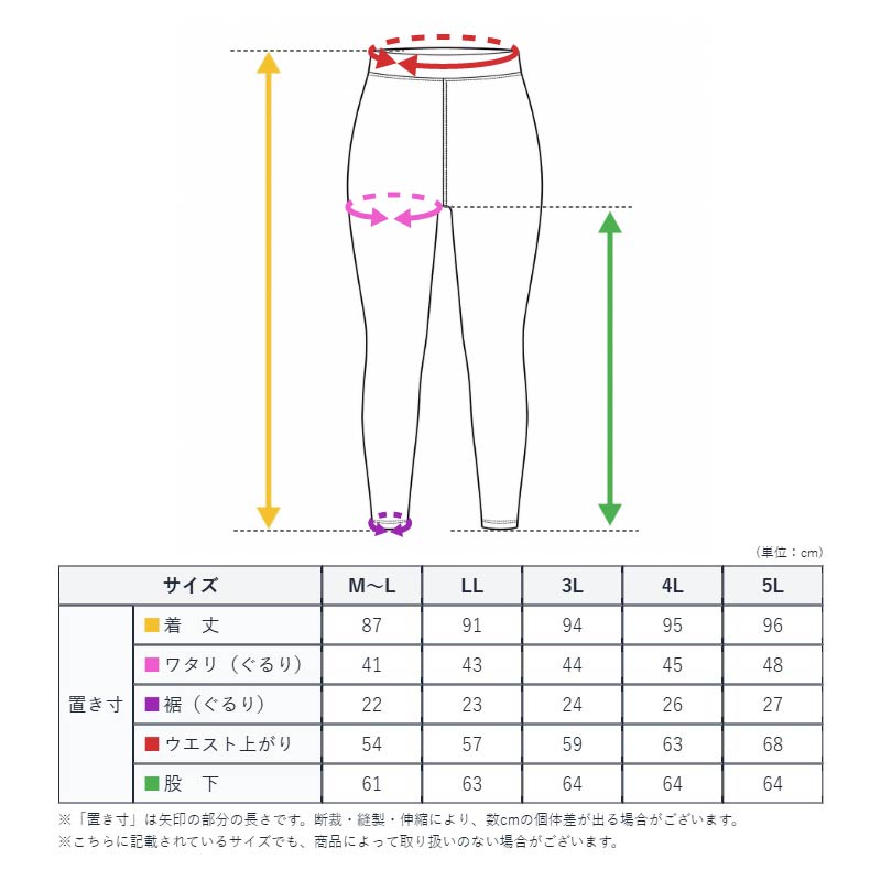 スパッツ 10分丈 綿 M-L~5L (レギンス 大きいサイズ 3l レディース スポーツ インナー 黒 中学生 高校生)