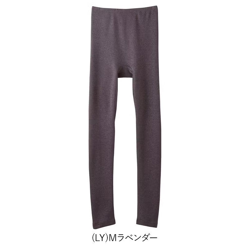 HOTMAGIC 寒さ知らず レディース フルレングス丈ボトム M L 裏起毛 厚手 あったかインナー 冬 スラックス下 ボトム インナー 下着 肌着 アンダーウェア 防寒 暖かい