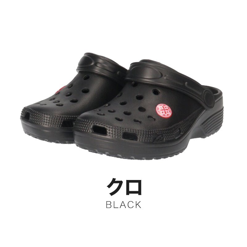 キッズ サボ サンダル スリッポン シューズ サボサンダル 穴あきサンダル 17cm~22cm 子供 靴 シャワーサンダル ジュニア こども 男の子 女の子 男児 女児 小学生 ビーチサンダル 海水浴 軽量 (取寄せ)