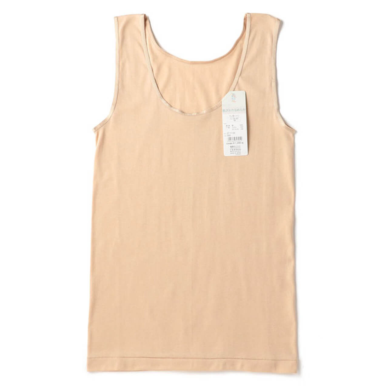 福助 満足 タンクトップ 綿100% レディース M~LL 下着 インナー コットン 綿 肌着 白 黒 インナーシャツ 無地 婦人 女性 日本製 (在庫限り)