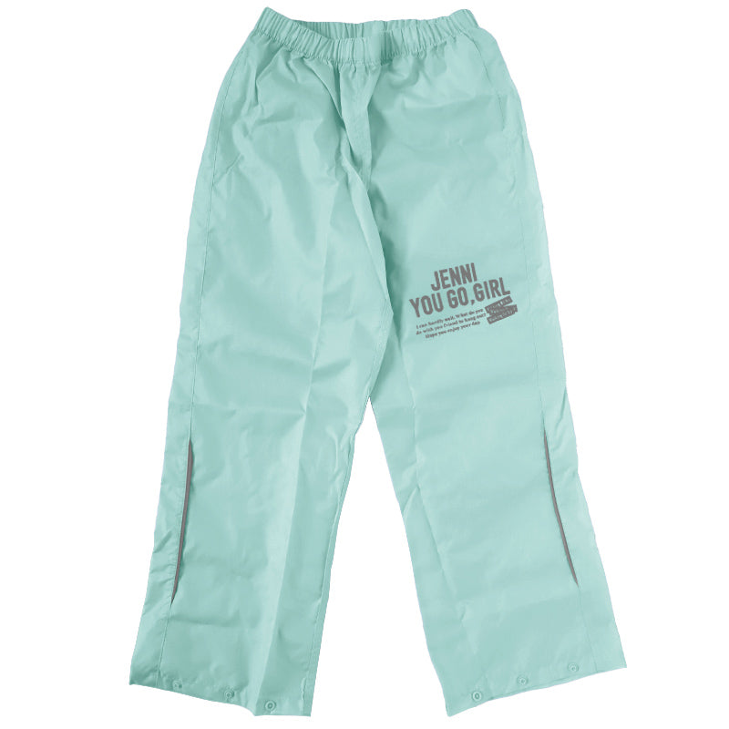 レインパンツ キッズ 女の子 レインコート パンツ 子供 カッパ JENNI 130cm 140cm 150cm 子ども 子供用 雨具 ズボン ジュニア 撥水 はっ水 おしゃれ お名前 携帯 通学 小学生 小学校 反射材