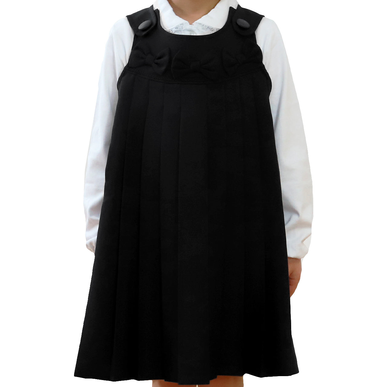 ジャンスカ ワンピース キッズ ジャンパースカート プリーツ 100cm~130cm (入園 入学 お受験 学校用 冠婚葬祭 発表会 100 110 120 130 子供服 女の子 フォーマル) (在庫限り)