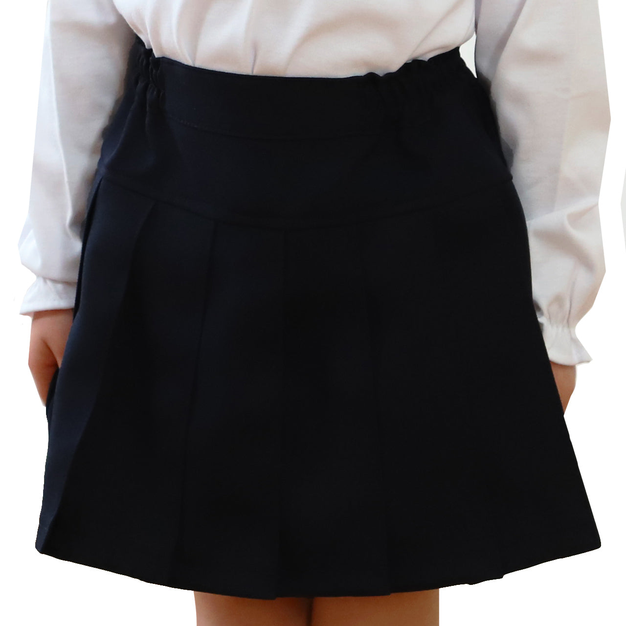 キュロット スカート キッズ 前プリーツ ウエストゴム 100cm~130cm 子供服 女の子 お受験 入園 入学 学校用 冠婚葬祭 発表会 100 110 120 130 女児 幼稚園 小学生