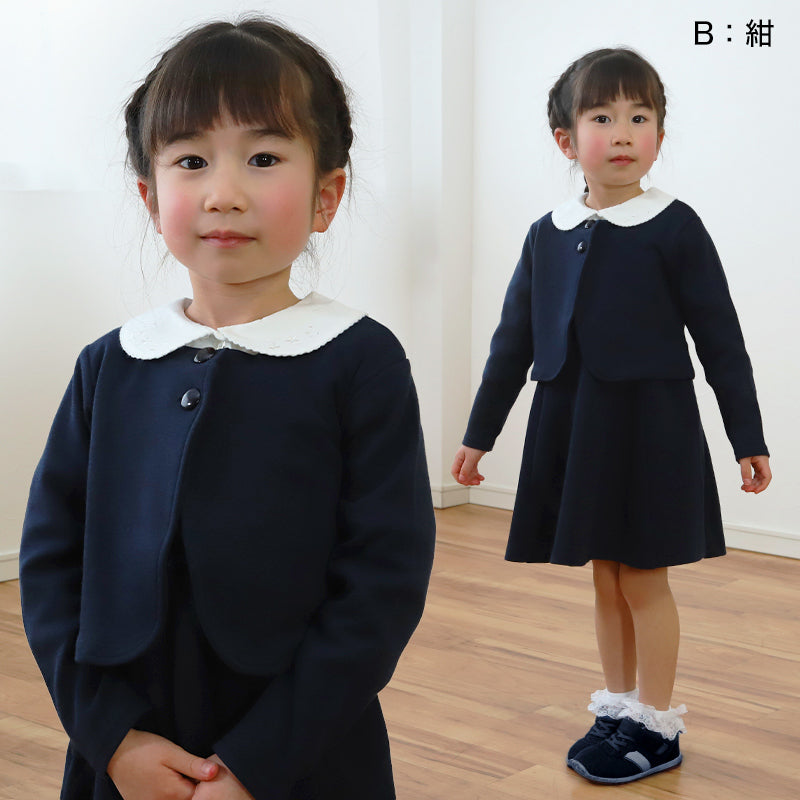 キッズ ボレロ フォーマル 女の子 ジャケット 110cm~130cm 入園 準備 入学 お受験 子供服 学校用 発表会 冠婚葬祭 女子 女児 スクール 110 120 130