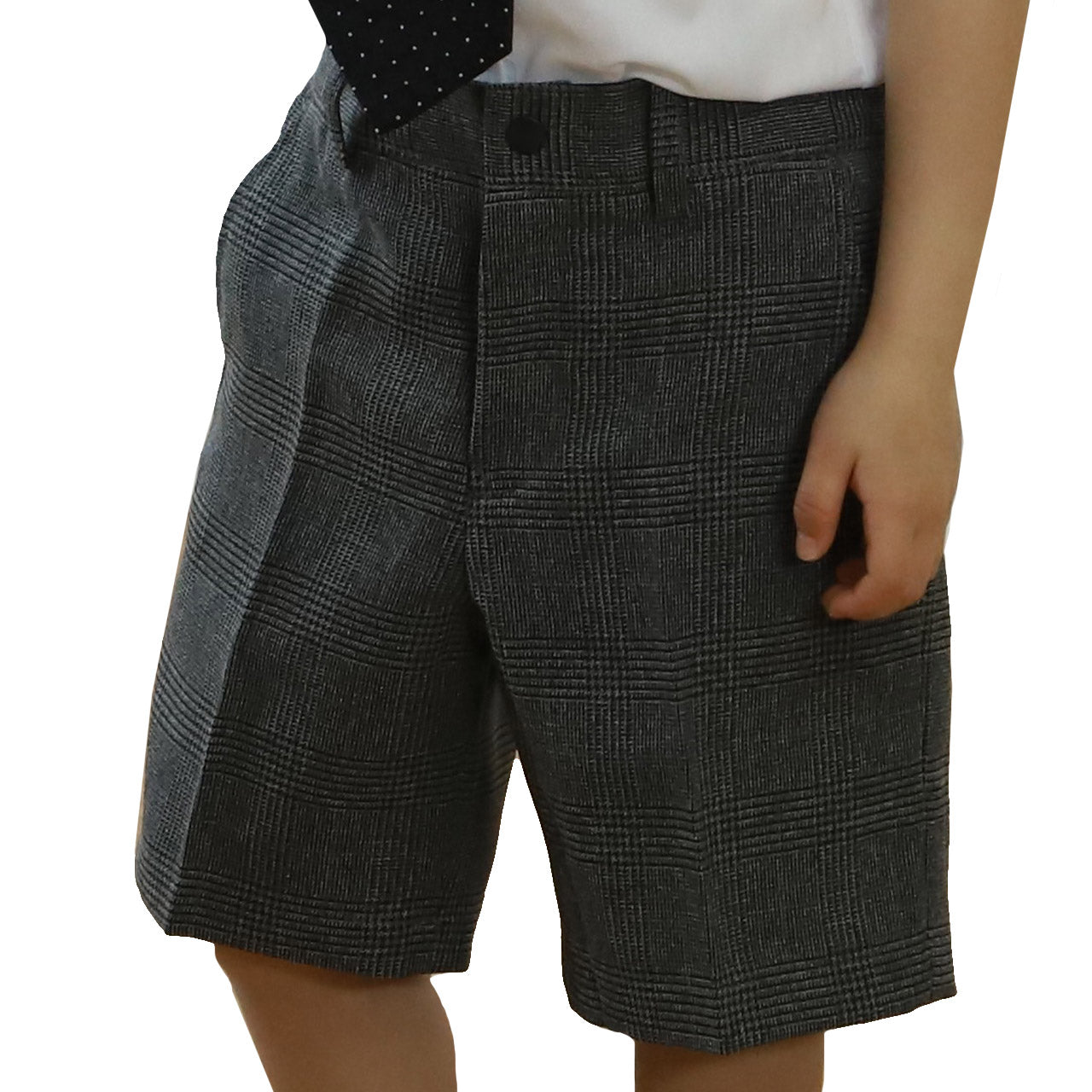 キッズ ハーフパンツ 男の子 制服 半ズボン フォーマル 100cm~170cm 子供 小学校 小学生 5分丈 男子 子供服 入園 入学式 卒業 お受験 100 110 120 130 140 150 160 170 柄 男児