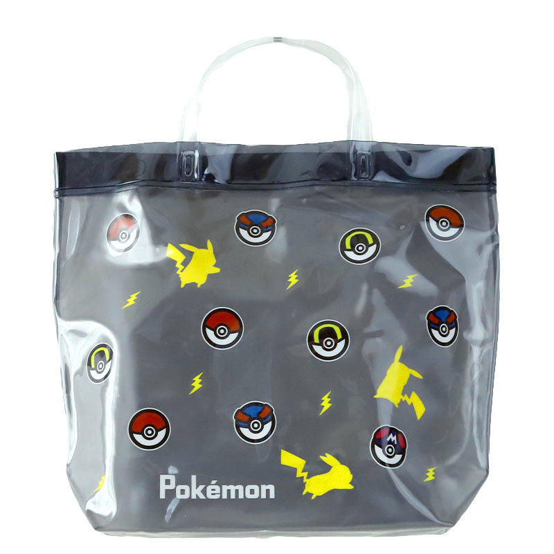 ポケットモンスター プールバッグ 手提げバッグ ポケモン ピカチュウ ニャオハ 約36×29×10cm ビーチバッグ ビニールバッグ スイムバッグ ショルダー 子供 水泳 水着入れ スポーツ サブバッグ 手提げ (在庫限り)