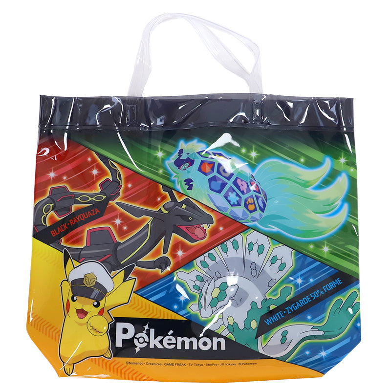 ポケットモンスター プールバッグ 手提げバッグ ポケモン ピカチュウ ニャオハ 約36×29×10cm ビーチバッグ ビニールバッグ スイムバッグ ショルダー 子供 水泳 水着入れ スポーツ サブバッグ 手提げ (在庫限り)