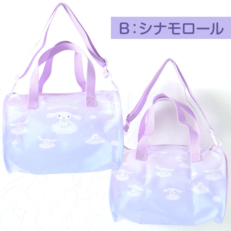 水泳バッグ ショルダー サンリオ プールバッグ クロミ シナモロール 約31×20.5×20.5cm スイムバッグ ドラムバッグ 子供 水泳 水着入れ スポーツ サブバッグ ロールボストン (在庫限り)