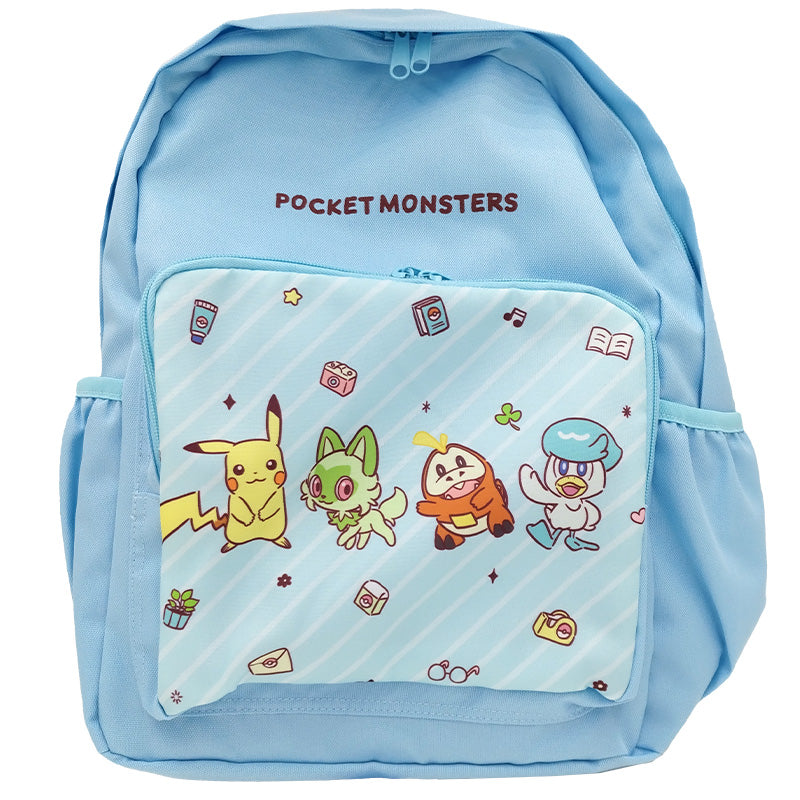 ポケモン リュック 子供 キッズ 男の子 女の子 (22L) 約28×38×16cm かわいい 小学生 学童 おしゃれ 軽量 リュックサック 遠足 ポケットモンスター (送料無料) (在庫限り)