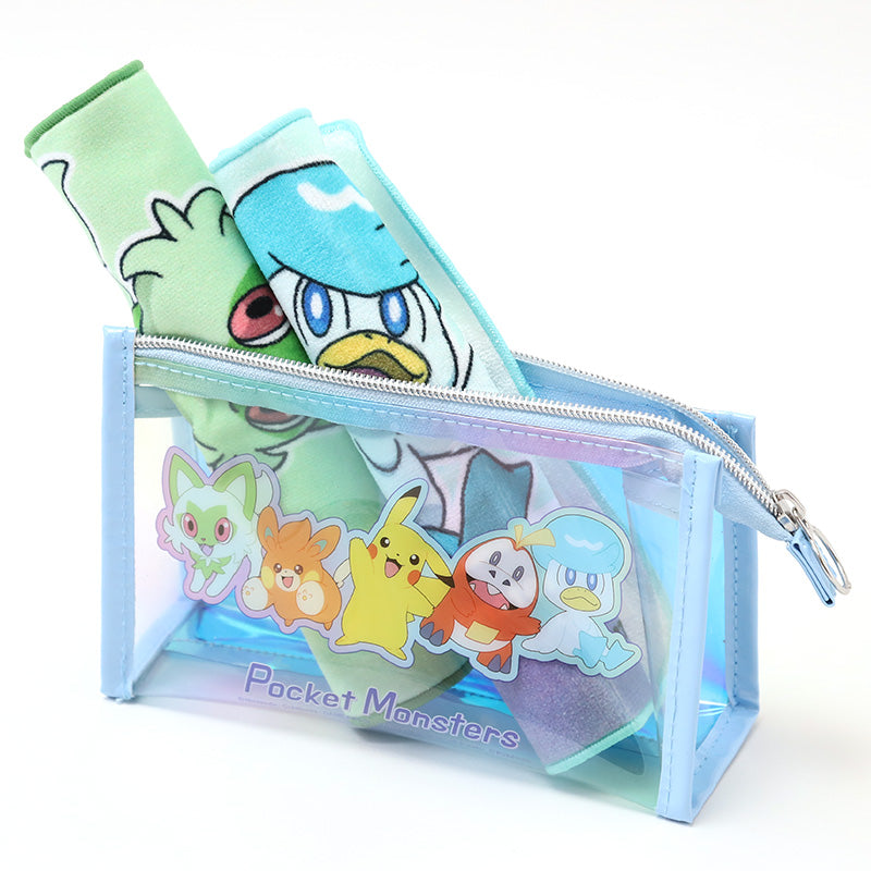 オーロラ ポーチ ポケモン キャラクター 透明 約190×120×60mm クリアポーチ 小物入れ ポーチ おしゃれ コスメ入れ 化粧ポーチ 自立 ペン入れ ペンケース 文房具 収納 持ち運び 男の子 女の子 プレゼント (在庫限り)