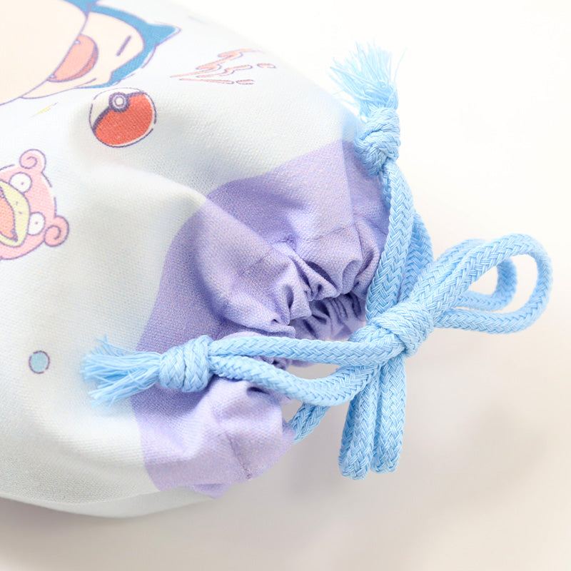 ポケモン コップ袋 巾着袋 巾着 小 給食袋 子供 入園準備 約18×22cm 男の子 女の子 小学校 保育園 コップ入れ はぶらし入れ スクール 入学準備 綿100 ポケットモンスター ピカチュウ