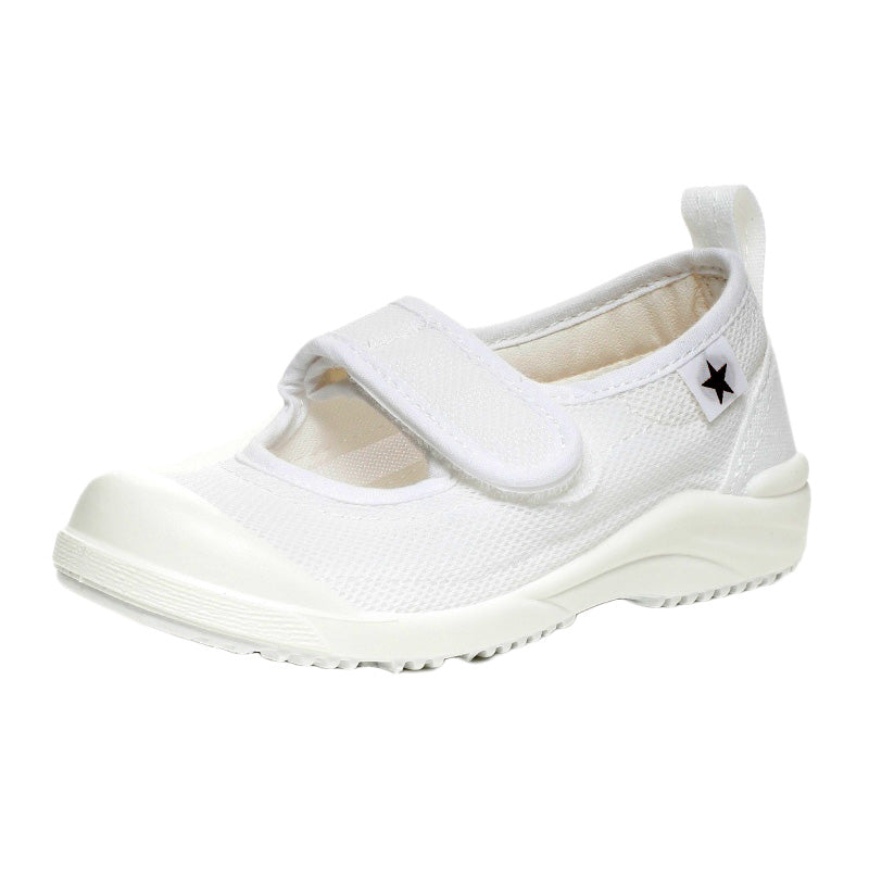 上履き 内履き 上靴 子供靴 ムーンスター マジックテープ 14cm~21cm MSリトルスター02 moonstar 保育園 幼稚園 小学校 内ズック キッズ 学校 入園 入学 面接 (取寄せ)