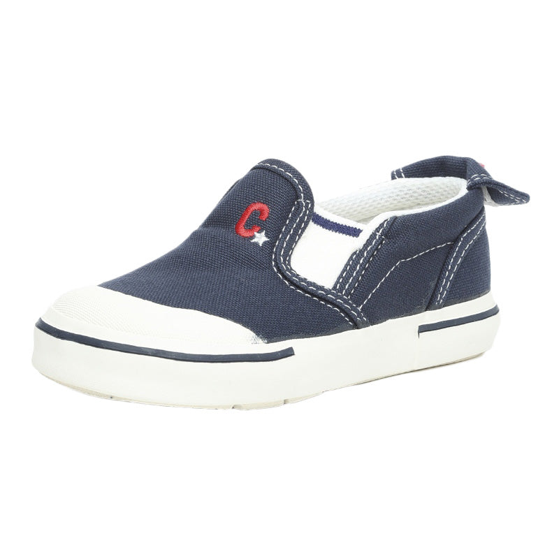 キッズスニーカー 通園 通学 子供 白 紺 学校 子供靴 ムーンスター 14cm~21cm CR ST14 moonstar 保育園 幼稚園 小学校 通学履き 抗菌防臭 撥水 (取寄せ)