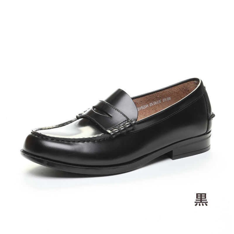 ローファー 本革 男子 メンズ 学生靴 通学靴 通学履き 外履き スクールシューズ 21.5cm~30cm ムーンスター moonstar 学校 中学校 高校 ジュニア 靴 黒 3E 冠婚葬祭 (送料無料) (取寄せ)