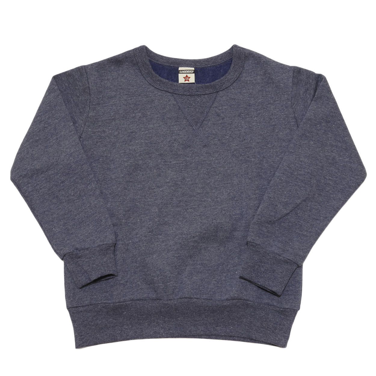 キッズ トレーナー 裏起毛 あったか 保温 冬 ポカポカ 無地 トドラー 110~130cm (子供服 男の子 女の子 トップス あたたかい 暖かい スウェット 綿混 秋 おでかけ 110 120 130) (在庫限り)