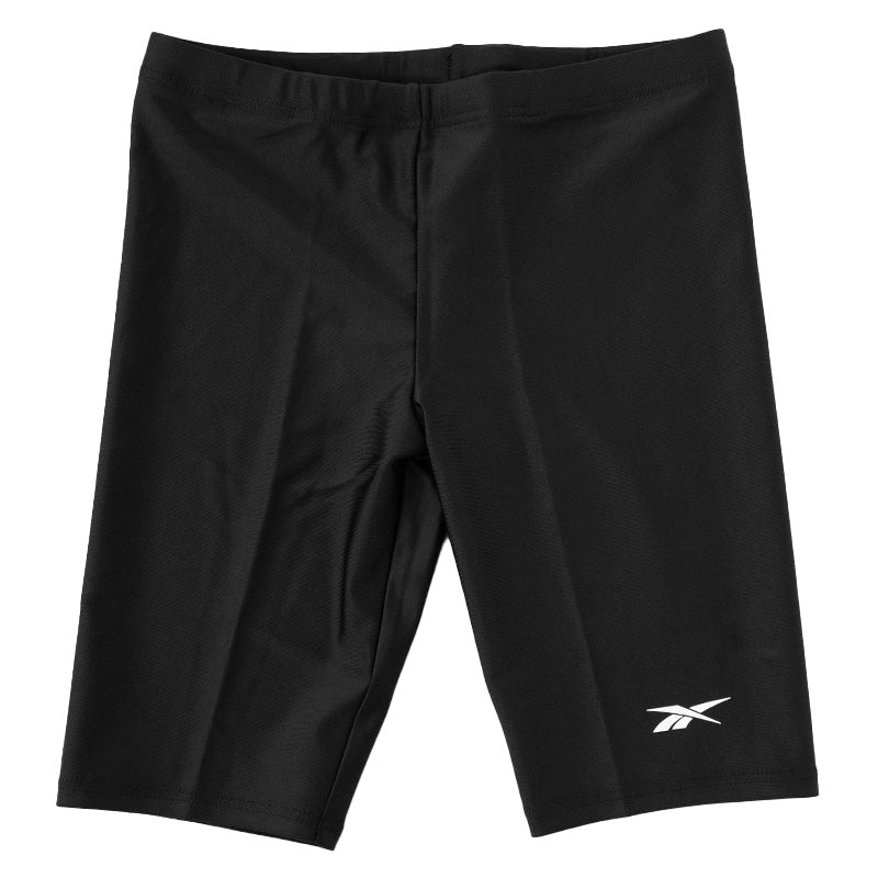 スクール水着 男の子 スイムパンツ 子供 キッズ ハーフパンツ Reebok 130cm~170cm スイミング 海パン 海水パンツ 小学生 中学生 男子 男児 黒 紺 シンプル ピッタリ 無地 (在庫限り)