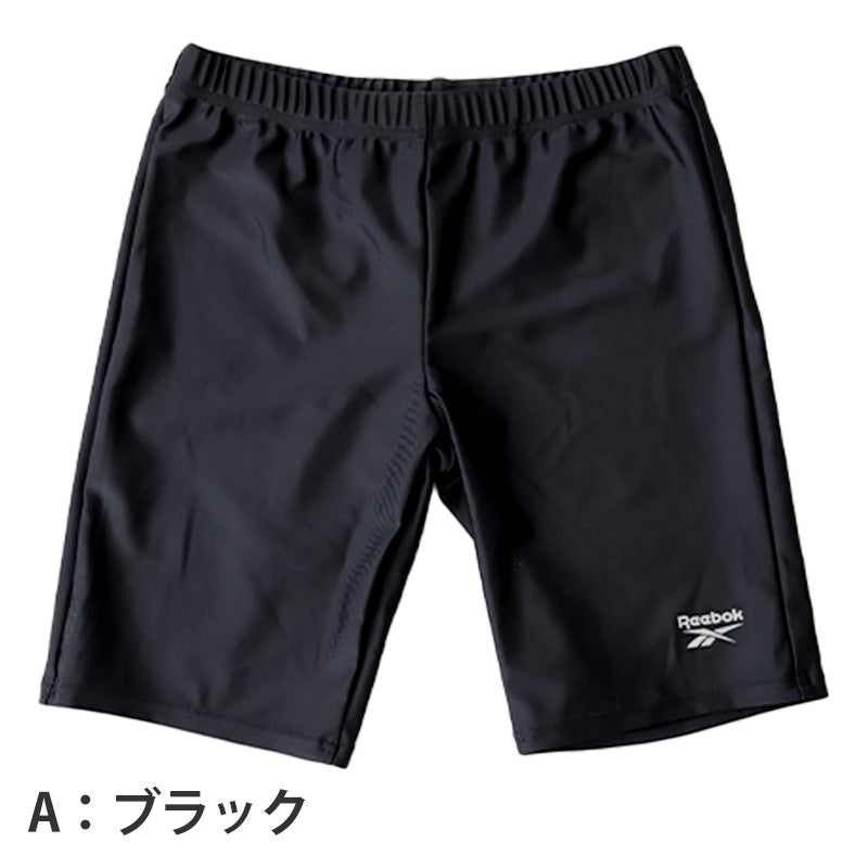 水着 ジュニア 子供用 ロング丈 Reebok 130cm~170cm (プール スイミング スクール 海パン 海水パンツ 小学生 中学生 男子 男児 ) (在庫限り)