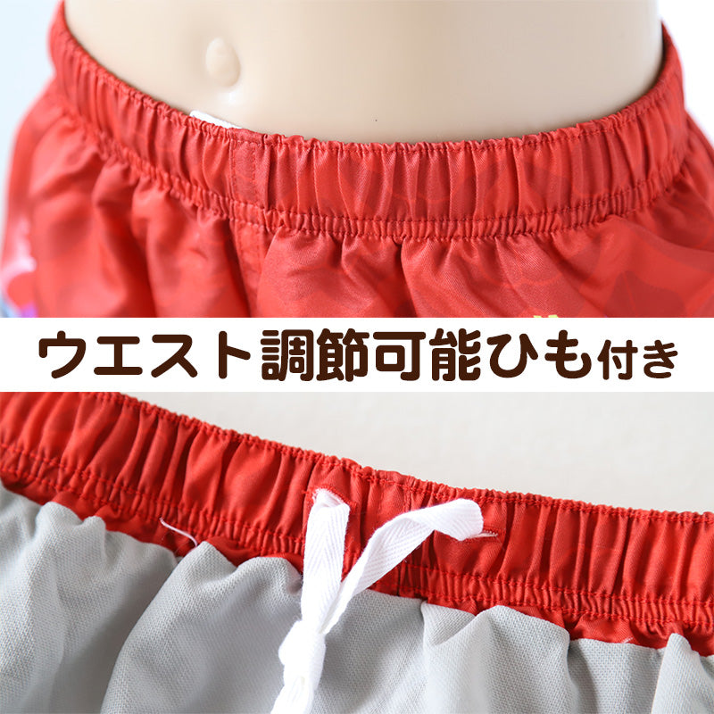 ドンブラザーズ サーフパンツ 子供 水着 男の子 海水パンツ 海パン 100~120cm 子ども キッズ 100 110 120 戦隊ヒーロー 暴太郎戦隊ドンブラザーズ ドンモモタロウ 水泳 プール (在庫限り)