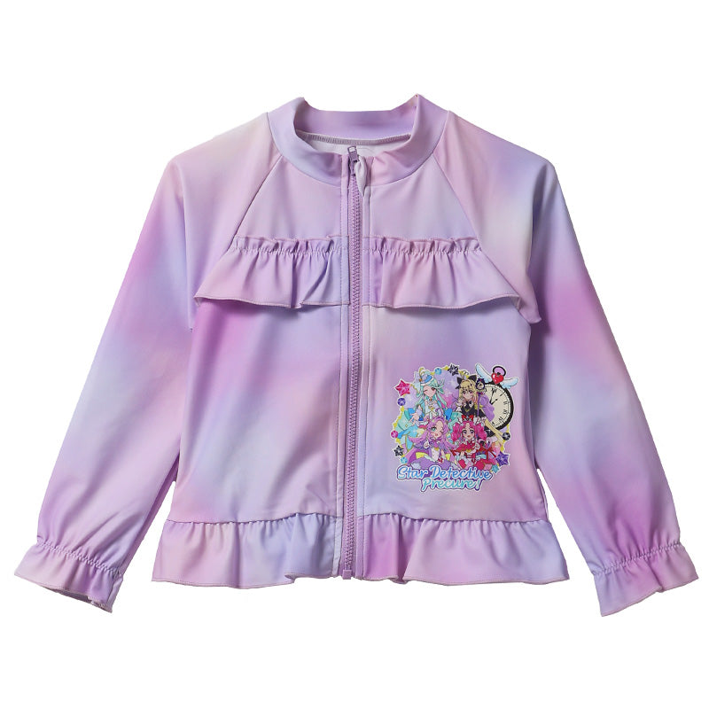 プリキュア ラッシュガード キッズ 女の子 水着 プール 海 水泳用品 100 110 120 cm 子供 子ども 水泳 アウター 水遊び わんだふるぷりきゅあ! 名探偵プリキュア スイムウェア スイムウエア マリンウェア 水泳用品 プール用品 幼稚園 保育園 幼児