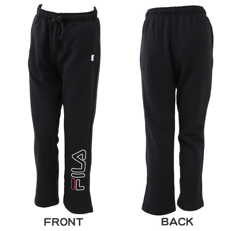 レディース スウェット パンツ ズボン 裏毛 FILA フィラ ボトムス M L LL ロングパンツ 秋冬 春 スエット スポーツウェア 長ズボン 運動 暖かい 伸縮性 紫外線 (在庫限り)