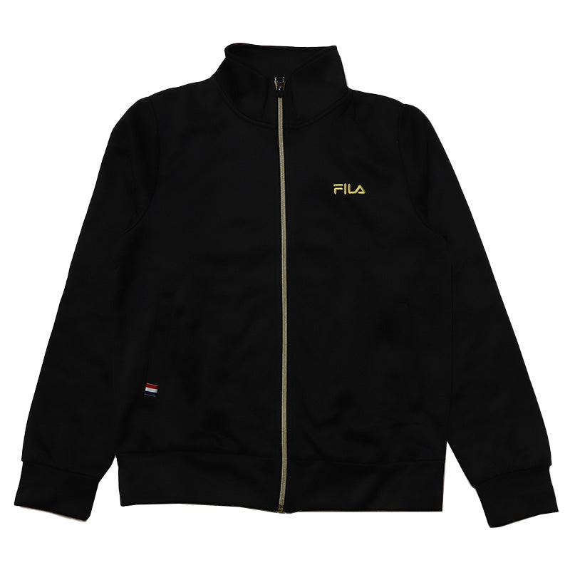 ジャージ 裏起毛 レディース FILA フィラ M~LL ( スポーツウエア 裏起毛 運動着 M L LL 女性 普通 トラックジャケット ブラック ネイビー グレー 冬 暖かい)