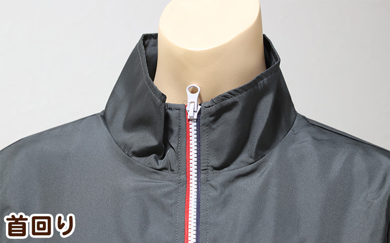 ウインドブレーカー 裏 フリース FILA M L LL ジップアップ フルジップ フリース レディース ネイビー ブラック グレー FILA フィラ (送料無料) (在庫限り)