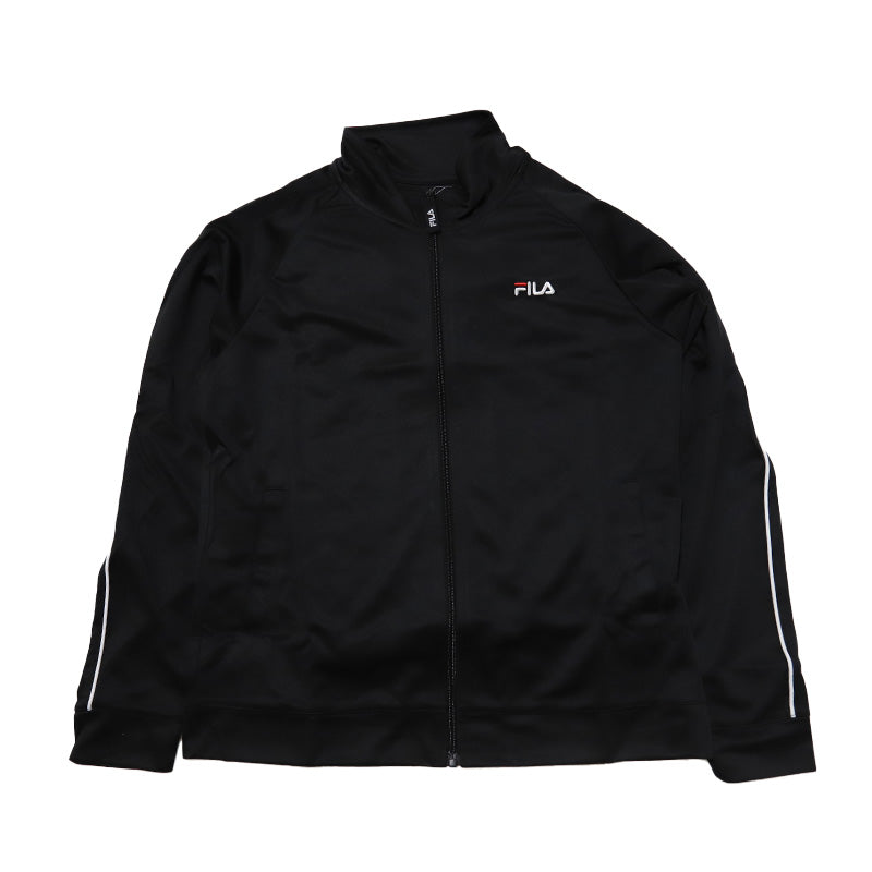 フィラ ジャージ ジャケット レディース スポーツ トレーニングウェア M~LL (アウター FILA スタンダード 運動着 M L LL 普通 トラックジャケット ブラック ネイビー グレー) (在庫限り)