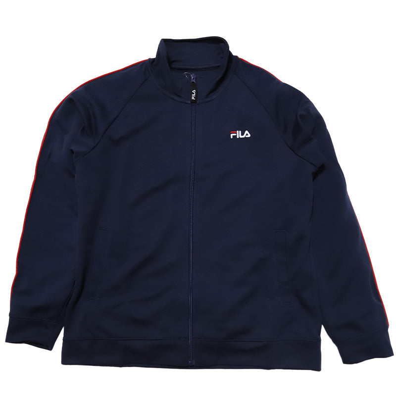 フィラ ジャージ ジャケット レディース スポーツ トレーニングウェア M~LL (アウター FILA スタンダード 運動着 M L LL 普通 トラックジャケット ブラック ネイビー グレー) (在庫限り)