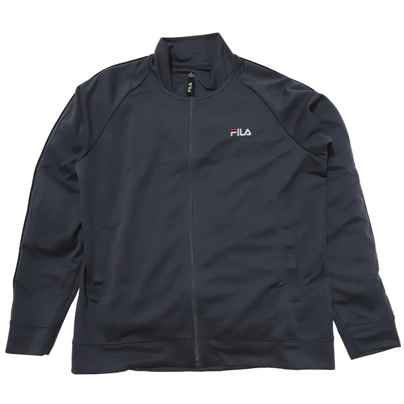 フィラ ジャージ ジャケット レディース スポーツ トレーニングウェア M~LL (アウター FILA スタンダード 運動着 M L LL 普通 トラックジャケット ブラック ネイビー グレー) (在庫限り)