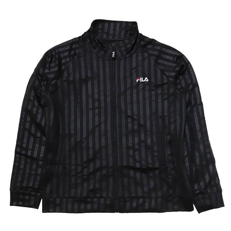 フィラ ジャージ ジャケット レディース スポーツ トレーニングウェア M~LL (アウター FILA スタンダード 運動着 M L LL 普通 トラックジャケット ブラック ネイビー グレー) (在庫限り)