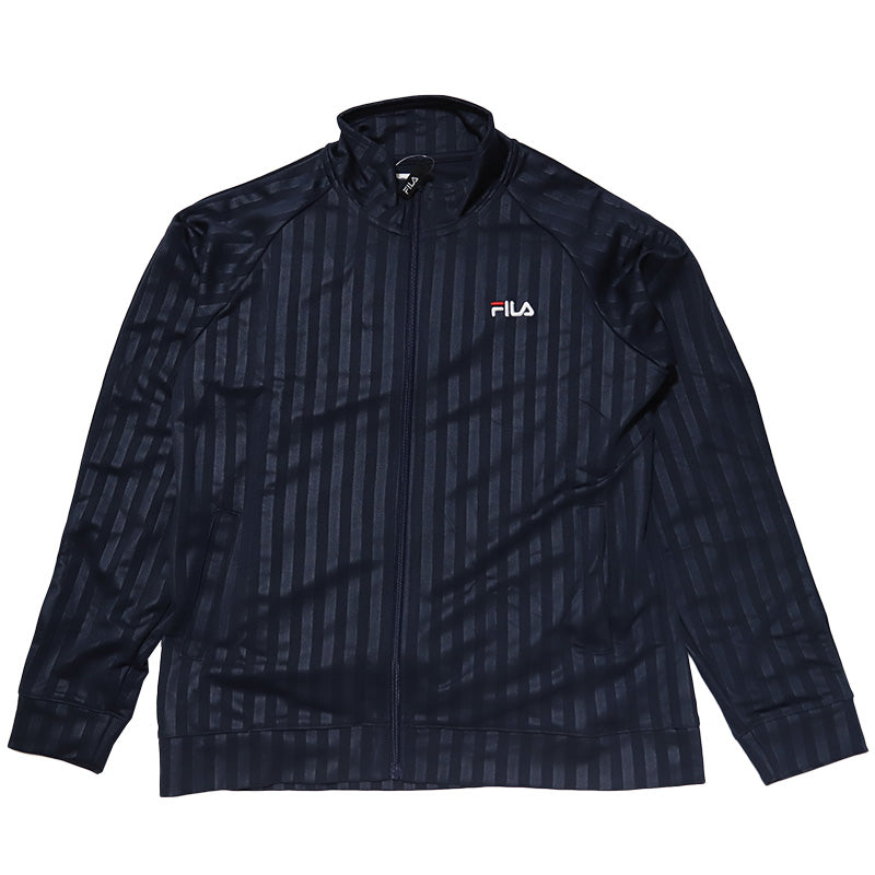 フィラ ジャージ ジャケット レディース スポーツ トレーニングウェア M~LL (アウター FILA スタンダード 運動着 M L LL 普通 トラックジャケット ブラック ネイビー グレー) (在庫限り)