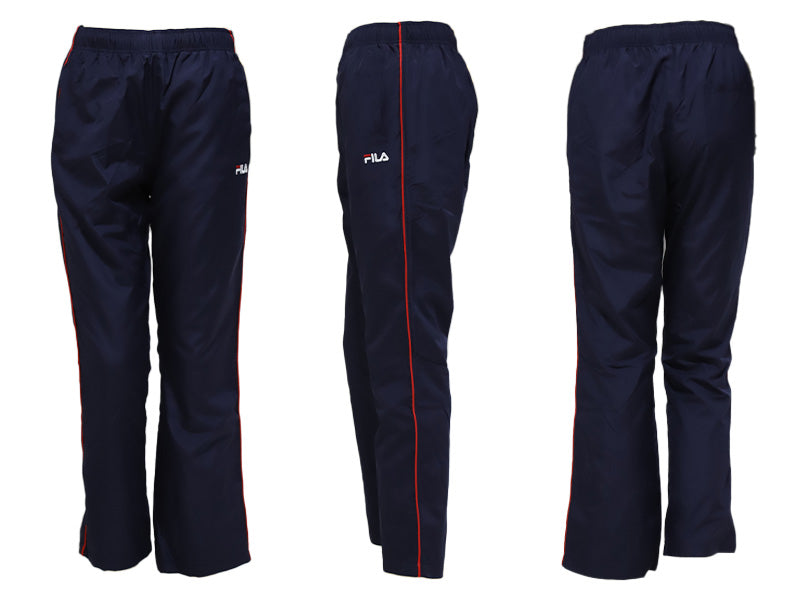 ボトム レディース FILA 暖かい 暖か ボトム M L LL ロングパンツ シャカシャカ スポーツウェア ズボン パンツ 運動 暖かい 冬 裏地 伸縮性 紫外線 (在庫限り)