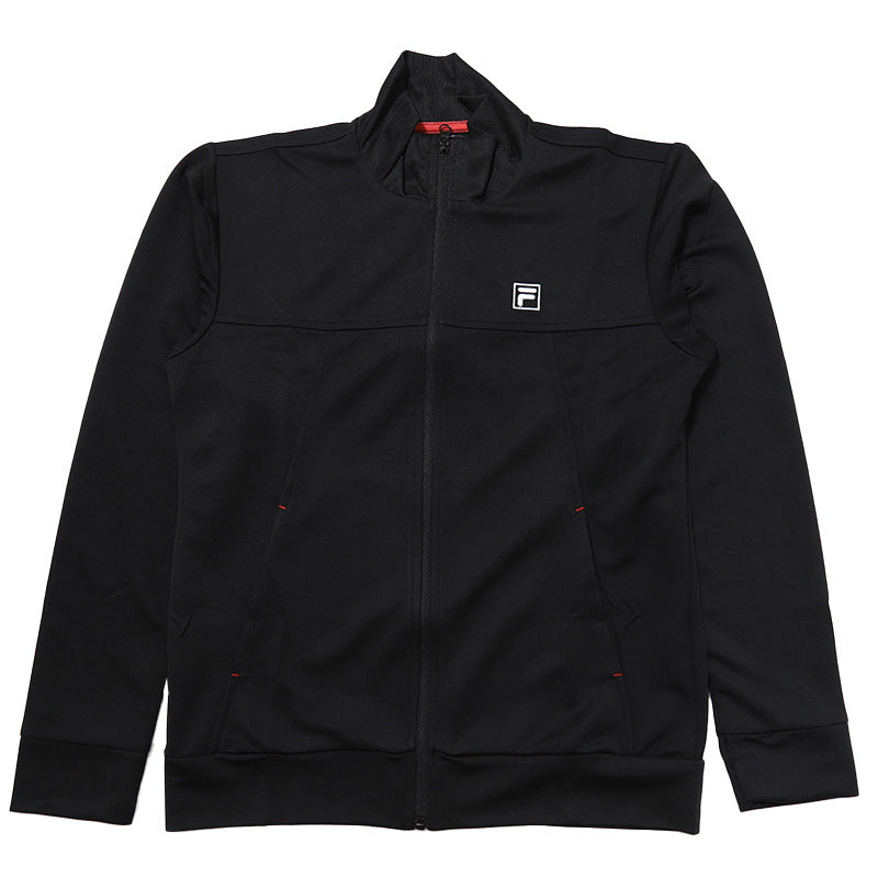 FILA メンズ ジャージ ジャケット M~LL アウター トップス 上 ジップアップ フルジップ スポーツ ウエア 男性 フィラ トラックジャケット 紫外線 M L LL (在庫限り)