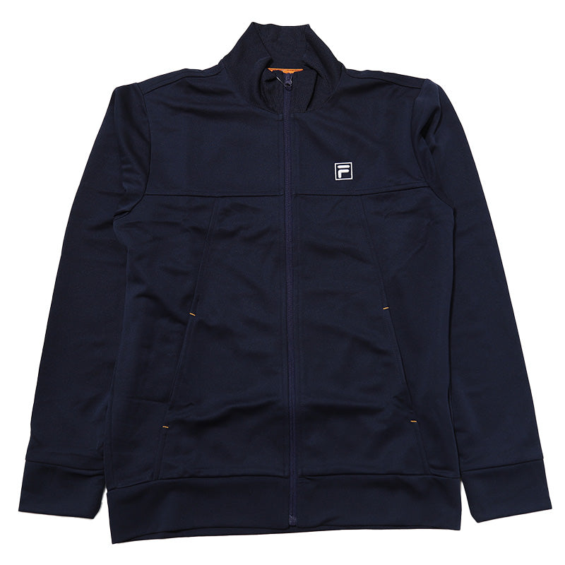 FILA メンズ ジャージ ジャケット M~LL アウター トップス 上 ジップアップ フルジップ スポーツ ウエア 男性 フィラ トラックジャケット 紫外線 M L LL (在庫限り)