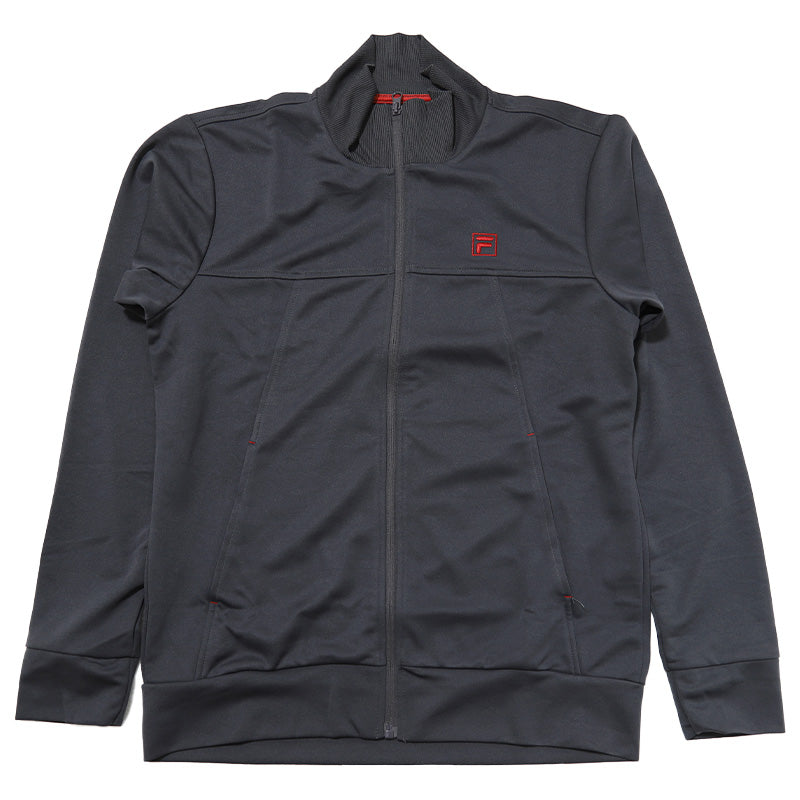 FILA メンズ ジャージ ジャケット M~LL アウター トップス 上 ジップアップ フルジップ スポーツ ウエア 男性 フィラ トラックジャケット 紫外線 M L LL (在庫限り)