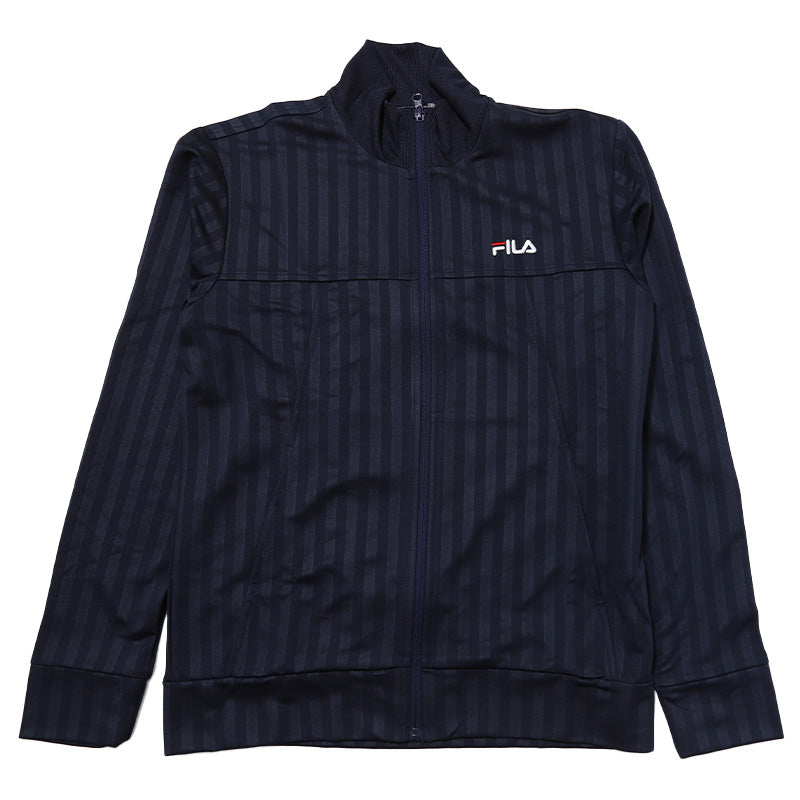 FILA メンズ ジャージ ジャケット M~LL アウター トップス 上 ジップアップ フルジップ スポーツ ウエア 男性 フィラ トラックジャケット 紫外線 M L LL (在庫限り)