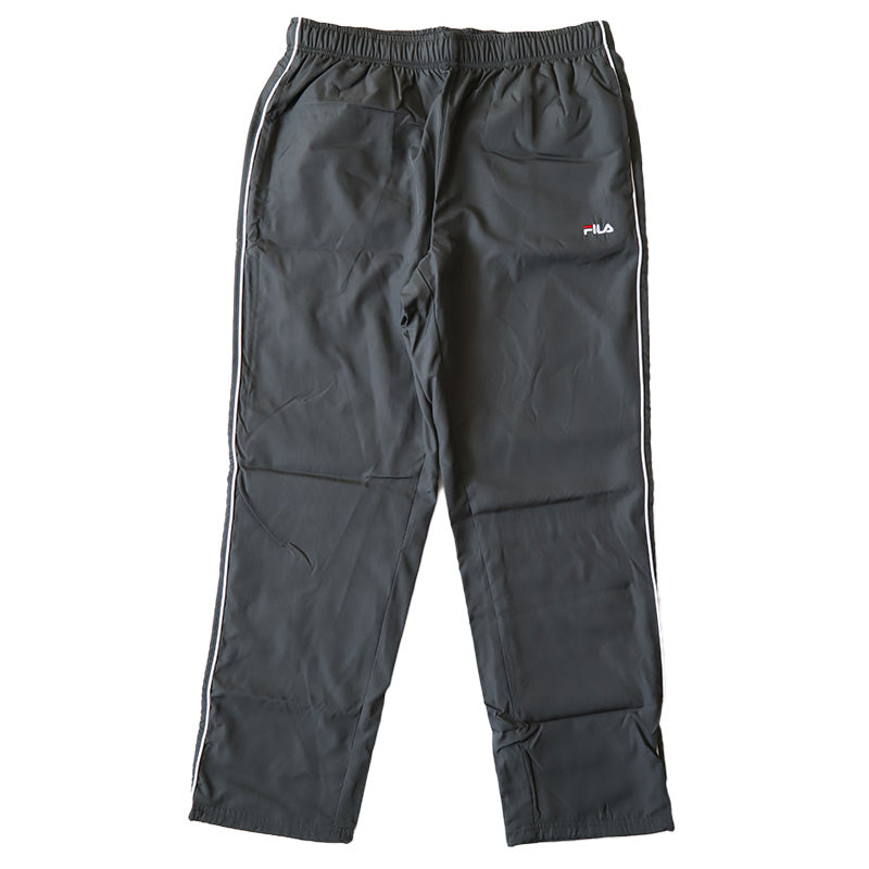ロングパンツ FILA 裏トリコット M L LL ( ジャージロングパンツ 裏起毛 スポーツウェア ズボン パンツ FILA 運動 暖かい 冬 裏地 紫外線 ブラック チャコール ネイビー トリコット )