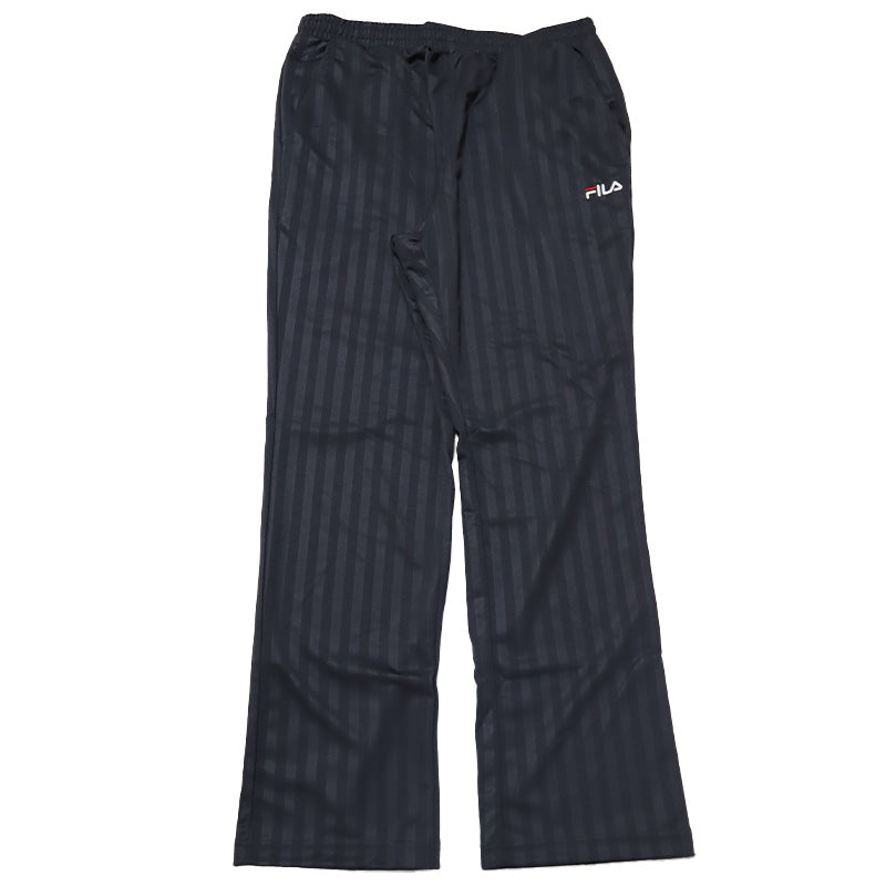 ベーシック ジャージ メンズ パンツ FILA フィラ M~LL ( ジャージロングパンツ スタンダード スポーツウエア ズボン 運動着 春 夏 秋 冬 紫外線 ブラック グレー ネイビー M L LL )