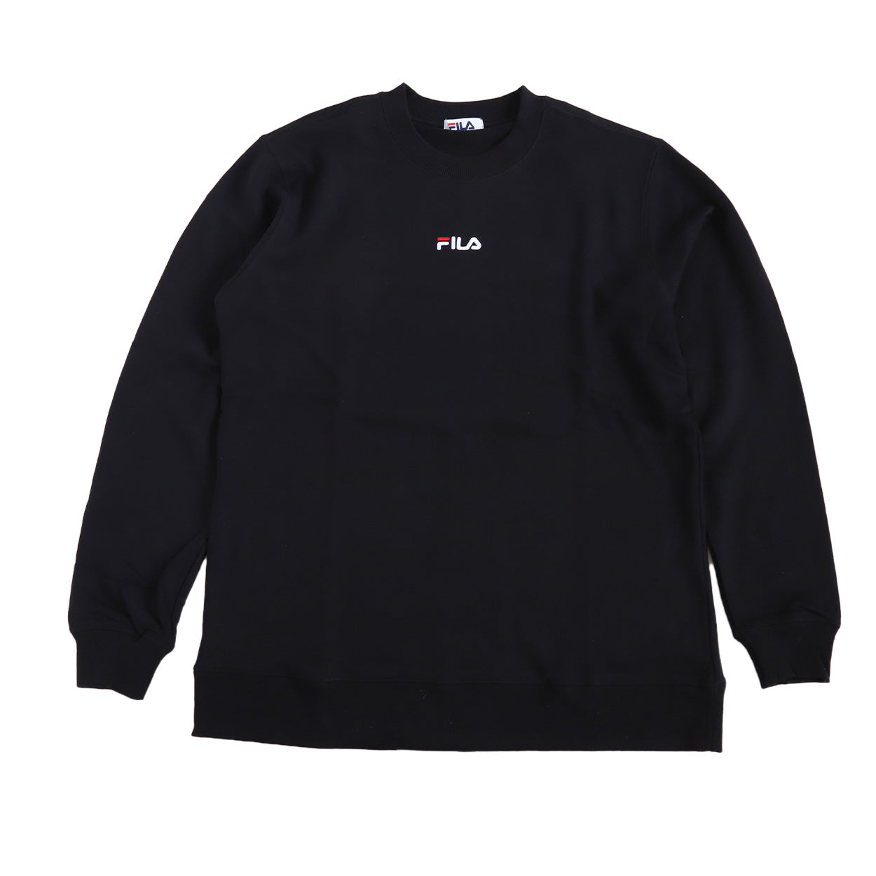 メンズ スウェット トレーナー トップス 長袖 シャツ FILA フィラ ロゴ M L LL ユニセックス 男女兼用 秋 春 レディース ワンポイント 裏毛 (在庫限り)