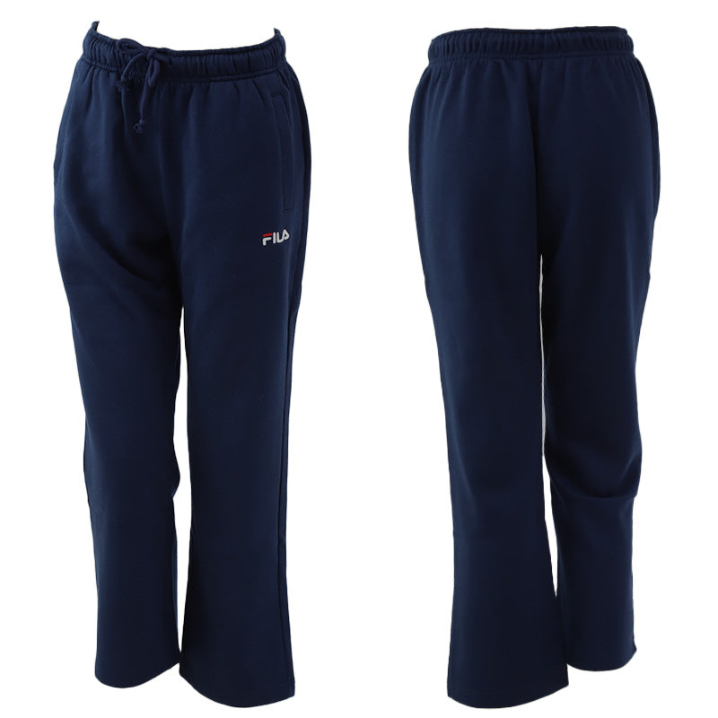 レディース スウェット パンツ ズボン 裏起毛 FILA フィラ ボトムス 冬 M L LL ロングパンツ スエット スポーツウェア 長ズボン 運動 暖かい 伸縮性 (在庫限り)