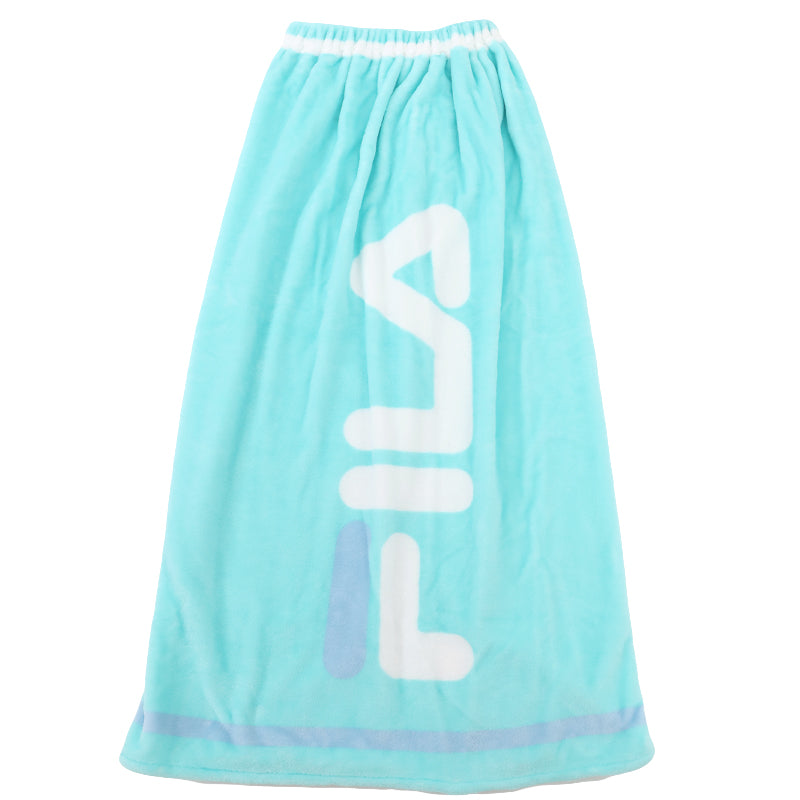 ラップタオル 巻きタオル 100cm キッズ FILA ボーダー カラフル 100cm丈 プール タオル 子供 女の子 ビーチタオル バスタオル 小学生 水泳 女子 男の子 男子 ジュニア 吸水 (在庫限り)