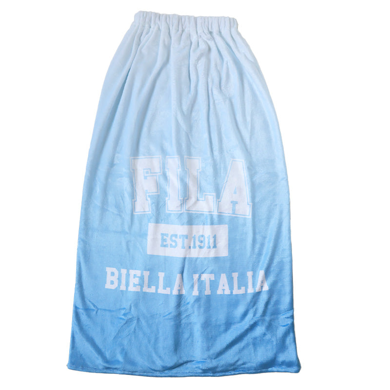 ラップタオル 巻きタオル FILA グラデーション 柄 96cm丈 ビーチタオル バスタオル 小学生 プール 水泳 女の子 女子 キッズ 子供 ジュニア 吸水 (在庫限り)