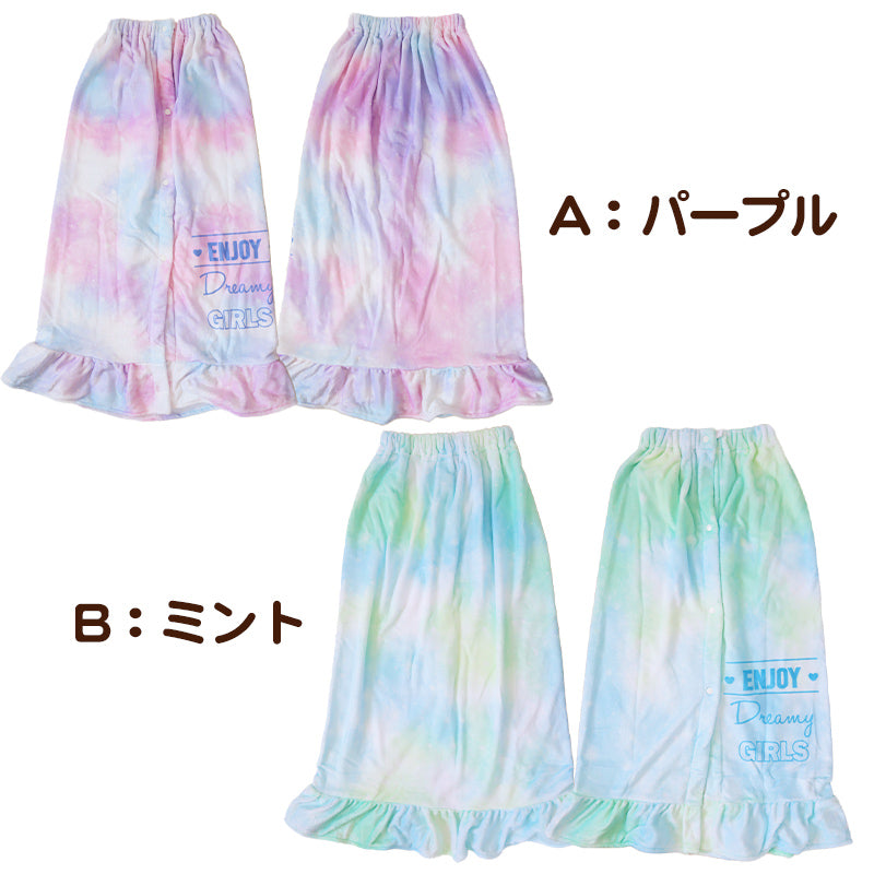ラップタオル 巻きタオル 女の子 女子 キッズ 子供 92cm丈 ビーチタオル バスタオル 小学生 プール 水泳 ジュニア 吸水 (在庫限り)