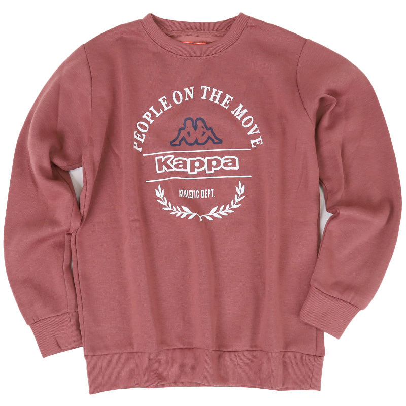 レディース スウェット トレーナー 裏毛 Kappa カッパ トップス M L LL 秋冬 春 スエット スポーツウェア 長袖 運動 暖かい 伸縮性 紫外線