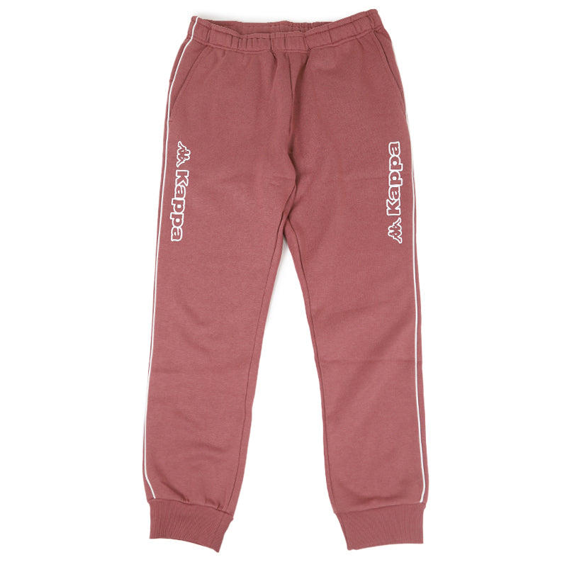 レディース スウェット パンツ ズボン 綿混 裏起毛 Kappa カッパ ボトムス M L LL ロングパンツ 秋冬 春 スポーツウェア 長ズボン 運動 暖かい 伸縮性 紫外線 (在庫限り)