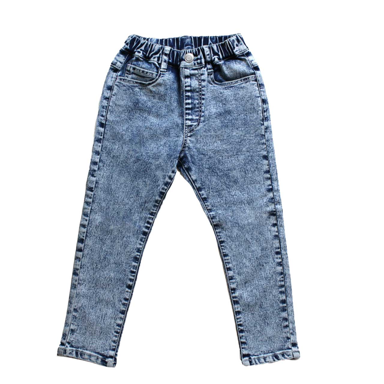 子供 ストレッチパンツ デニム 長ズボン ロングパンツ ボトムス 100~160cm ズボン パンツ ジーンズ ジーパン ボトム キッズ ジュニア 男女兼用 ユニセックス 子供 子供服 通学 デイリー