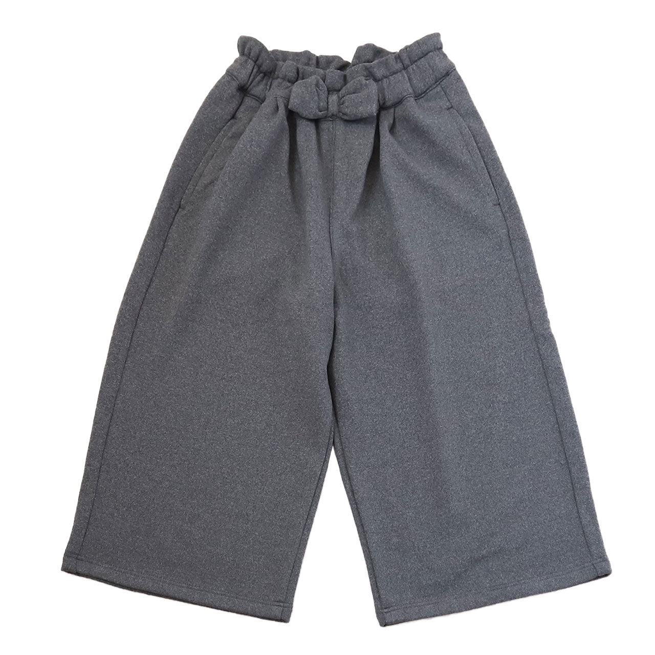 女の子 裏起毛 ガウチョパンツ キッズ 冬 100~140cm ワイドパンツ 子供 スカーチョ キュロット ガールズ ガール 女子 ジュニア 女児 子供服 ボトムス ボトム 通園 通学 デイリー (在庫限り)