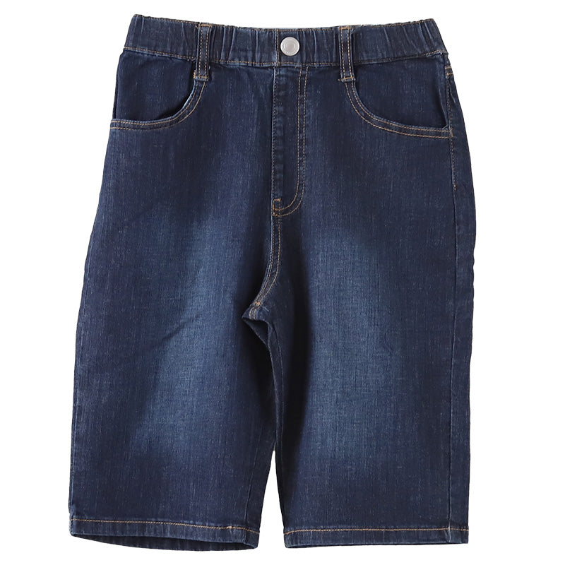 男の子 ハーフパンツ 半ズボン デニム 短パン キッズ 春 夏 110~160cm ジーンズ ジーパン ジュニア こども 子ども 子供服 ボーイズ ボーイ 男児 子供 ズボン ボトムス 通園 通学 デイリー
