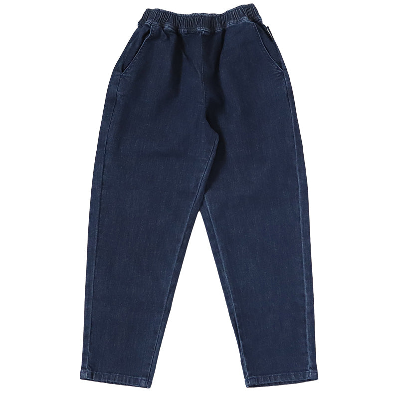 子供 デニム ストレッチパンツ 長ズボン ロングパンツ ボトムス シェフパンツ 男の子 140~160cm キッズ 子供服 ジーンズ ジーパン ズボン ジュニア こども 子ども 通学 デイリー 男児 ボーイ