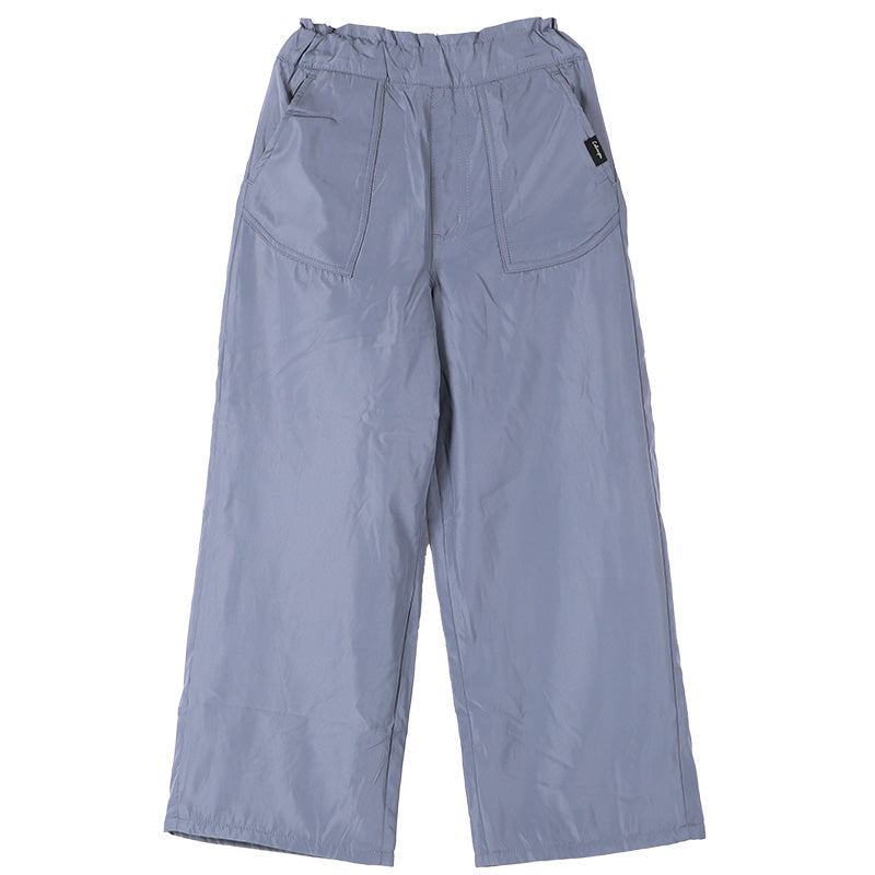 子供 女の子 裏フリース ズボン ワイドパンツ 長ズボン ロングパンツ ボトムス 120 130 140 150 160cm キッズ ジュニア こども 子供服 ボトムス 通園 通学 デイリー 冬 防寒 あたたかい あったか